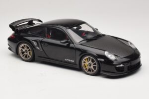 Porsche 911 997 GT2 RS Sort Minichamps 1:18 100069401-O Metal — billede 6 af 8