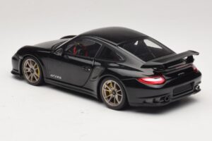 Porsche 911 997 GT2 RS Sort Minichamps 1:18 100069401-O Metal — billede 7 af 8