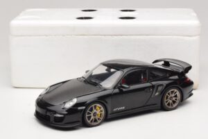 Porsche 911 997 GT2 RS Sort Minichamps 1:18 100069401-O Metal — billede 8 af 8