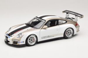 Porsche 911 997 GT3 Cup Hvid Med Striber 2008 Minichamps 1:18 WAP0210130C Metal