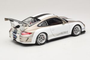 Porsche 911 997 GT3 Cup Hvid Med Striber 2008 Minichamps 1:18 WAP0210130C Metal — billede 3 af 8