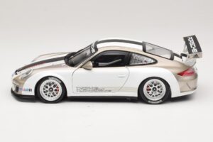 Porsche 911 997 GT3 Cup Hvid Med Striber 2008 Minichamps 1:18 WAP0210130C Metal — billede 4 af 8