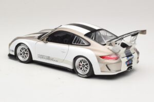 Porsche 911 997 GT3 Cup Hvid Med Striber 2008 Minichamps 1:18 WAP0210130C Metal — billede 7 af 8