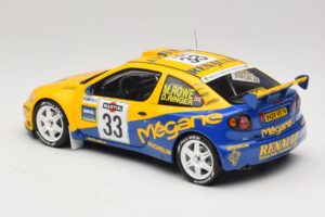 Renault Megane Maxi #33 P. Bugalski / J-P. Chiaroni Rally Sanremo 1998 Otto 1:18 OT1195 Resin — billede 5 af 6