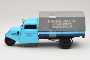 Tempo Hanseat Pickup Kühne & Nagel Frankfurt Minichamps 1:18 180099022 Metal — billede 3 af 6