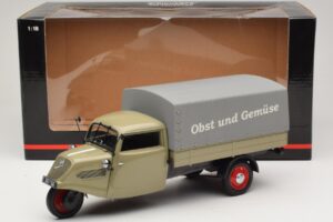 Tempo Hanseat Pickup Obst und Gemüse Minichamps 1:18 150099040 Metal — billede 6 af 6