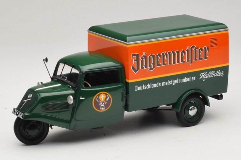 Tempo Hanseat Varevogn Jägermeister Minichamps 1:18 150099044 Metal
