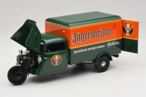 Tempo Hanseat Varevogn Jägermeister Minichamps 1:18 150099044 Metal — billede 2 af 8