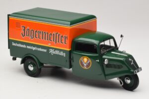 Tempo Hanseat Varevogn Jägermeister Minichamps 1:18 150099044 Metal — billede 6 af 8