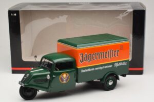 Tempo Hanseat Varevogn Jägermeister Minichamps 1:18 150099044 Metal — billede 8 af 8
