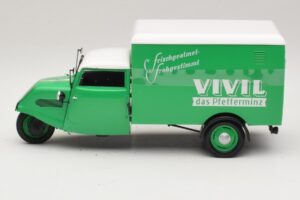 Tempo Hanseat Varevogn Vivil Grøn Minichamps 1:18 150099043 Metal — billede 3 af 6