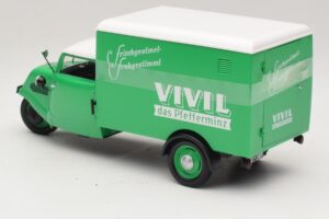 Tempo Hanseat Varevogn Vivil Grøn Minichamps 1:18 150099043 Metal — billede 5 af 6