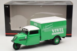 Tempo Hanseat Varevogn Vivil Grøn Minichamps 1:18 150099043 Metal — billede 6 af 6