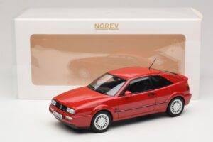 Volkswagen Corrado G60 Tornado Red Begrænset Udgave Norev 1:18 188661 Metal — billede 8 af 8