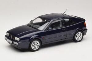 Volkswagen Corrado VR6 Aqua Blue Metallic Begrænset Udgave Norev 1:18 188660 Metal