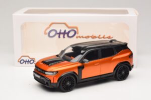 Dacia Duster Mk3 Redust Sport 4x2 Hybrid Metallic Orange Otto 1:18 OT1316 Resin — billede 6 af 6