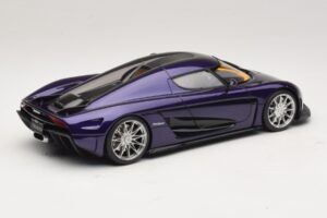 Koenigsegg Regera Lilla GT Spirit 1:18 GT973 Resin — billede 2 af 6