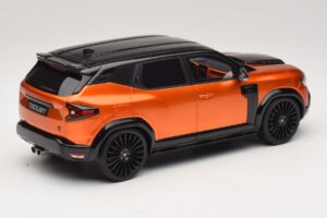 Dacia Duster Mk3 Redust Sport 4x2 Hybrid Metallic Orange Otto 1:18 OT1316 Resin — billede 2 af 6