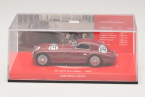 Alfa Romeo 8C 2900B #19 R. Sommer / C. Biondetti 24 Hours of Le Mans Winner 1938 Minichamps 1:43 403120473 Metal — billede 4 af 4