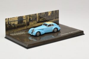 Alfa Romeo 8C 2900B Lungo Lyseblå Minichamps 1:43 436120420 Metal — billede 2 af 5