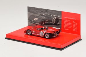 Alfa Romeo T33/3 #10 R. Stommelen / N. Galli ADAC 1000km Nurburgring 1971 Minichamps 1:43 436711210 Metal — billede 3 af 5