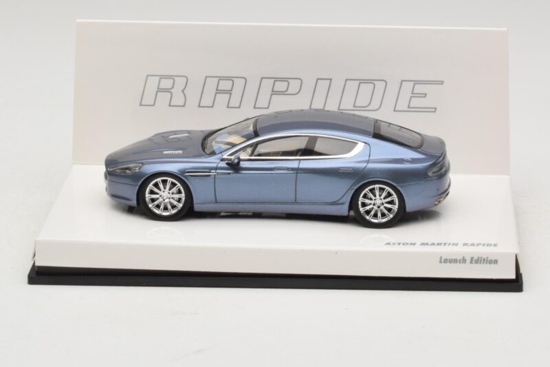 Aston Martin Rapide Blå Metallic Minichamps 1:43 437137903 Metal