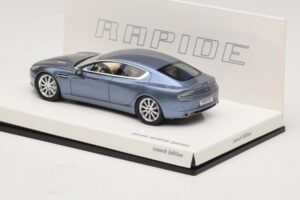 Aston Martin Rapide Blå Metallic Minichamps 1:43 437137903 Metal — billede 3 af 5