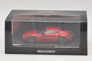 Aston Martin V12 Zagato Rød Minichamps 1:43 437137220 Metal — billede 5 af 5