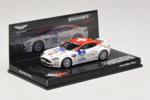 Aston Martin V8 Vantage #72 24 Hours of Nurburgring 2009 Minichamps 1:43 437091372 Metal — billede 2 af 5
