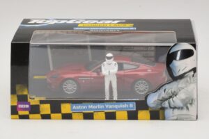 Aston Martin Vanquish S Rød Top Gear Med Figur Minichamps 1:43 519431372 Metal — billede 5 af 5