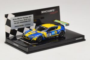 Aston Martin Vantage GT3 #007 A. Simonsen / Turner 24 Hours of Nurburgring 2013 Minichamps 1:43 437131307 Metal — billede 2 af 5