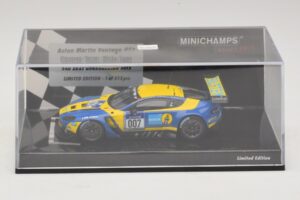 Aston Martin Vantage GT3 #007 A. Simonsen / Turner 24 Hours of Nurburgring 2013 Minichamps 1:43 437131307 Metal — billede 4 af 5