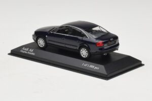 Audi A6 C5 Blå Metallic Minichamps 1:43 430010201 Metal — billede 3 af 4