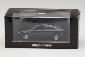 Audi A6 C5 Blå Metallic Minichamps 1:43 430010201 Metal — billede 4 af 4