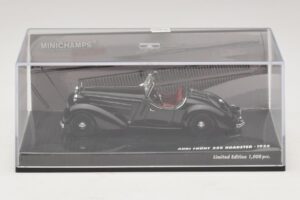 Audi Front 225 Roadster Sort Minichamps 1:43 437019131 Metal — billede 4 af 5