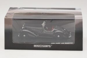 Audi Front 225 Roadster Sort Minichamps 1:43 437019131 Metal — billede 5 af 5