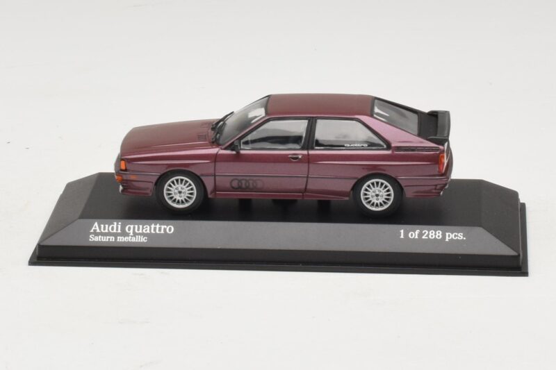 Audi Quattro Brun Metallic Minichamps 1:43 Audi Quattro Brun Metallic Minichamps 1:43 430019429 Metal