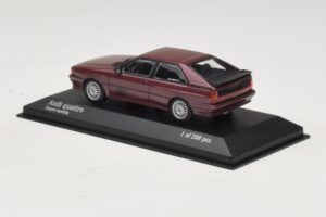 Audi Quattro Brun Metallic Minichamps 1:43 430019429 Metal — billede 3 af 4