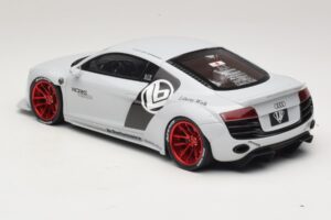 Audi R8 42 Liberty Walk Hvid GT Spirit 1:18 GT325 Resin — billede 5 af 6