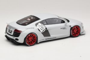 Audi R8 42 Liberty Walk Hvid GT Spirit 1:18 GT325 Resin — billede 2 af 6