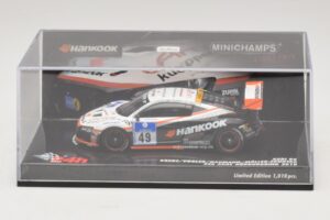 Audi R8 LMS GT3 #49 Krebs / Vogler Hankook 24 Hours of Nurburgring 2010 Minichamps 1:43 437101949 Metal — billede 4 af 5