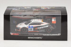 Audi R8 LMS GT3 #49 Krebs / Vogler Hankook 24 Hours of Nurburgring 2010 Minichamps 1:43 437101949 Metal — billede 5 af 5