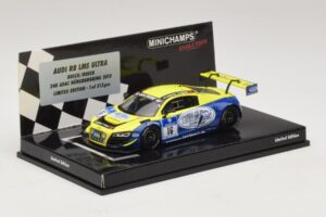 Audi R8 LMS Ultra #16 Busch 24 Hours of Nurburgring 2013 Minichamps 1:43 437130116 Metal — billede 2 af 5