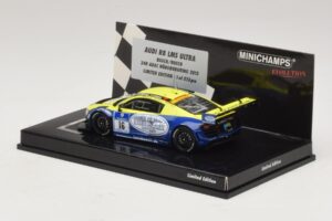 Audi R8 LMS Ultra #16 Busch 24 Hours of Nurburgring 2013 Minichamps 1:43 437130116 Metal — billede 3 af 5