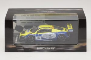 Audi R8 LMS Ultra #16 Busch 24 Hours of Nurburgring 2013 Minichamps 1:43 437130116 Metal — billede 5 af 5