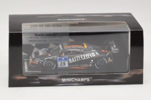 Audi R8 LMS Ultra #29 Team WRT Sandstorm L. Vanthoor 24 Hours of Nurburgring 2013 Minichamps 1:43 437130129 Metal — billede 5 af 5