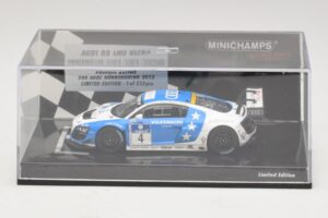 Audi R8 LMS Ultra #4 Phoenix Racing Ammermuller / H-J. Stuck 24 Hours of Nurburgring 2013 Minichamps 1:43 437131304 Metal — billede 4 af 5