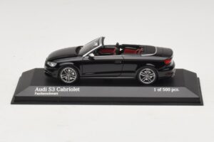 Audi S3 8P Cabriolet Sort Minichamps 1:43 437013030 Metal