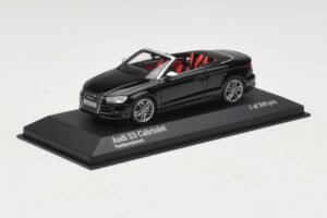Audi S3 8P Cabriolet Sort Minichamps 1:43 437013030 Metal — billede 2 af 4