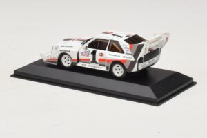 Audi Sport Quattro S1 #1 W. Rohrl Pikes Peak International Hill Climb Winner Record 1987 Minichamps 1:43 410871201 Metal — billede 3 af 4